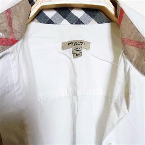 camicia donna bianca burberry